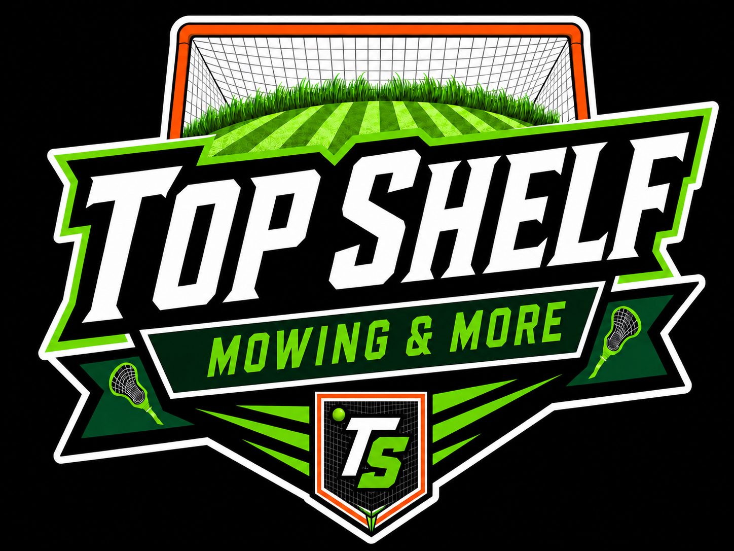 Top Shelf Mowing & More logo